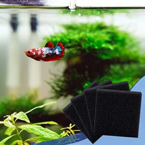 Bylion 6 Pack Aquarium Cleaner for Glass Walls, Aquarium Scrubber Aquarium Cleaner Aquarium Hand Held Scraper Pad Fish Tank Cleaning Tools for Glass Walls Turtle & Fish Tank