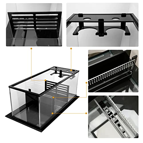 Adjustable Sump Baffle Kit - Refugium Kit for 20 Gallon Long Tank - Reef Aquarium - Saltwater Aquarium Filter System- Protein Skimmer Sump