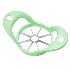 apple cutter, apple slicer 12-blade stainless steel apple slicer and corer, sturdy and sharp