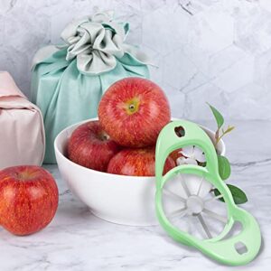 Apple Cutter, Apple Slicer 12-Blade Stainless Steel Apple Slicer And Corer, Sturdy And Sharp