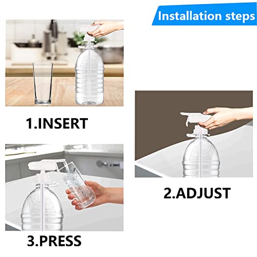 2 Pcs Automatic Drink Dispenser,Milk Dispenser for Fridge Gallon,Can Prevent Milk and Beverages From Overflowing, Dispenser for Party Wedding Decoration,Outdoor, Home, Kitchen.