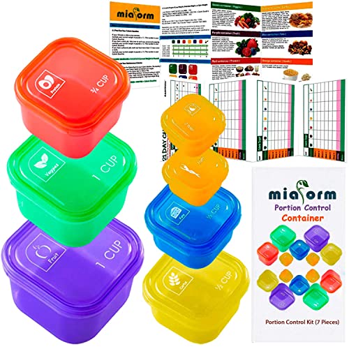 Portion Control Container and Food Plan - 21 Day Portion Control Container Kit for Weight Loss - 21 Day Tally Chart with e-Book (7)