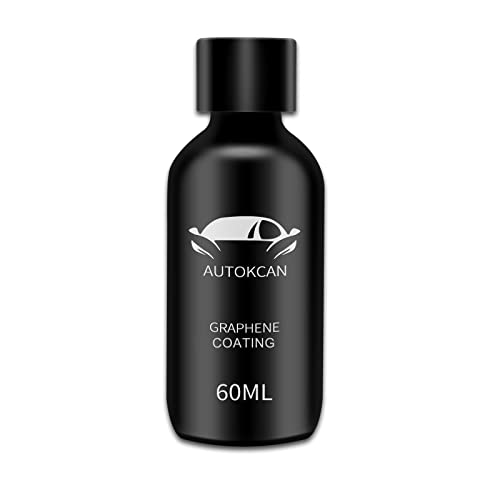 Autokcan Graphene Ceramic Coating, 10H Graphene Coating for Car Detailing, Advanced UV Technology Super High Gloss Anti-Scratch Hydrophbic Mirror Paint Sealant 7 Years Prorection