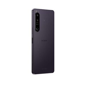 Sony Xperia 1 IV XQ-CT72 5G Dual 256GB 12GB RAM Factory Unlocked (GSM Only | No CDMA - not Compatible with Verizon/Sprint) – Purple