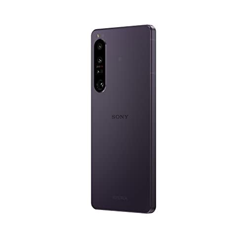 Sony Xperia 1 IV XQ-CT72 5G Dual 256GB 12GB RAM Factory Unlocked (GSM Only | No CDMA - not Compatible with Verizon/Sprint) – Purple