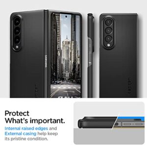 Spigen Air Skin Lightweight Silicone Case for Samsung Galaxy Z Fold 4 (2022) - Black