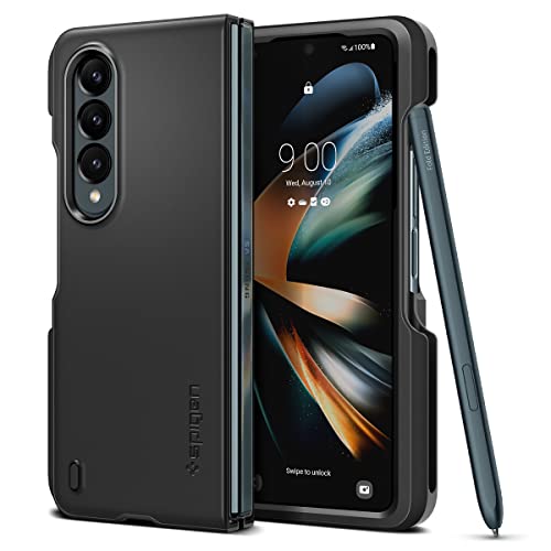 Spigen Thin Fit P Case Compatible with Samsung Galaxy Z Fold 4 5G - Black