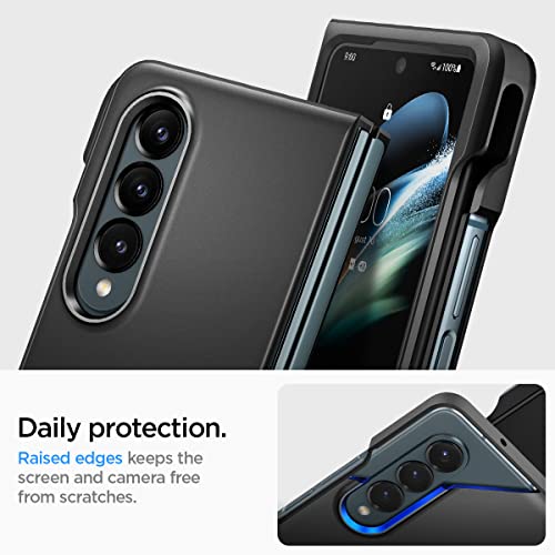 Spigen Thin Fit P Case Compatible with Samsung Galaxy Z Fold 4 5G - Black