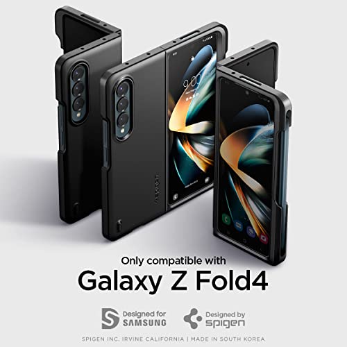 Spigen Thin Fit P Case Compatible with Samsung Galaxy Z Fold 4 5G - Black