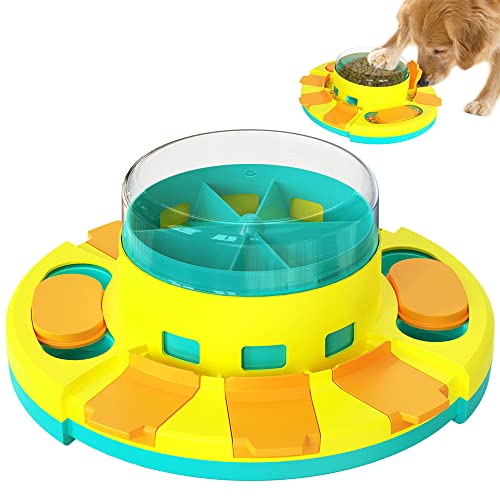 PunkyKom Puzzle Dog Interactive Toys for Boredom and stimulating,Slow Feeder Bowl,Puppy Aggressive chewers Mentally stimulating Toys for Dogs Training.