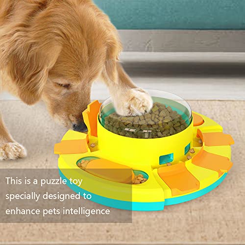 PunkyKom Puzzle Dog Interactive Toys for Boredom and stimulating,Slow Feeder Bowl,Puppy Aggressive chewers Mentally stimulating Toys for Dogs Training.