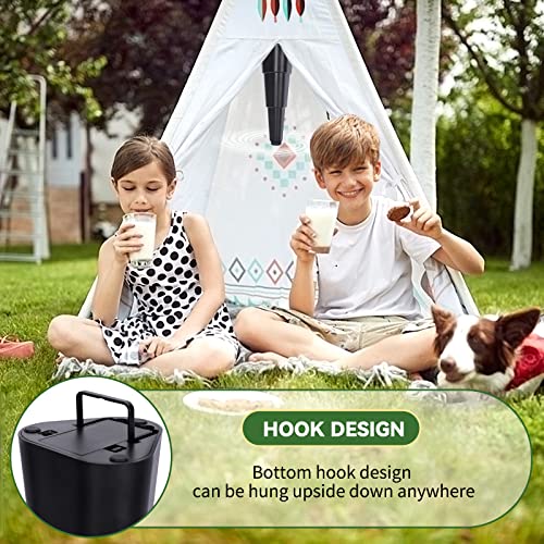 TAISHAN Fly Fans for Tables,Newly Innovated Table Fans Portable Table Food Fly Fan Picnic Drive Fans for Outdoor Fly Repellent Indoor Meal, Keep for Your Food Clean Restaurant, Party, Home 3Pcs