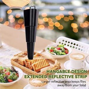 TAISHAN Fly Fans for Tables,Newly Innovated Table Fans Portable Table Food Fly Fan Picnic Drive Fans for Outdoor Fly Repellent Indoor Meal, Keep for Your Food Clean Restaurant, Party, Home 3Pcs