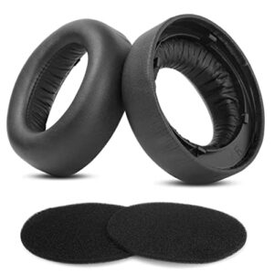 YunYiYi PS5 Replacement Earpads Compatible with Sony Playstation 5 Pulse 3D PS5/PS4 New Version 2018 CUHYA-0080 Wireless Headphones Protein Leather Parts Ear Cushions