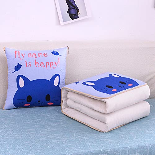 NA Multifunctional Pillow Printed Logo Company Opening Activities Promotional Practical Gifts Year of The Tiger Advertising Pillow Quilt 45 * 45cm绗缝款 Nordic Deer