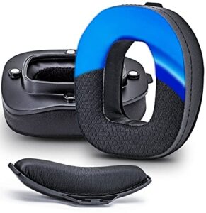 a40 tr cooling gel ear cushion earpads compatible with astro a40 tr headset - with headband i breathable mesh by dimost