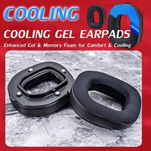 A40 tr Cooling Gel Ear Cushion Earpads Compatible with Astro A40 TR Headset - with Headband by DIMOST