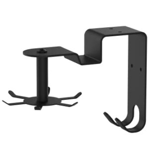 360° Rotating Hook with Phone Holder for Home Kitchen Bathroom Bedroom Universal Hanger