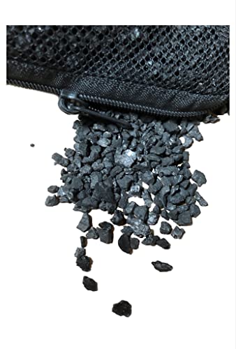 Wave-point 5 lbs Premium Activated Carbon Charcoal Granulated (Bulk) in 1 Filter Media Bag (Free) for Aquarium Fish Tanks Koi Pond Canister Filter Reef Filters