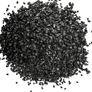 Wave-point 5 lbs Premium Activated Carbon Charcoal Granulated (Bulk) in 1 Filter Media Bag (Free) for Aquarium Fish Tanks Koi Pond Canister Filter Reef Filters