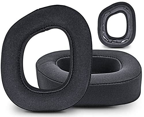 HS80 Ear Pads Compatible with HS80 Headset I Thicker Enhanced Memory Foam - More Breathable Comfort Micro Surface Texture Leather by DIMOST