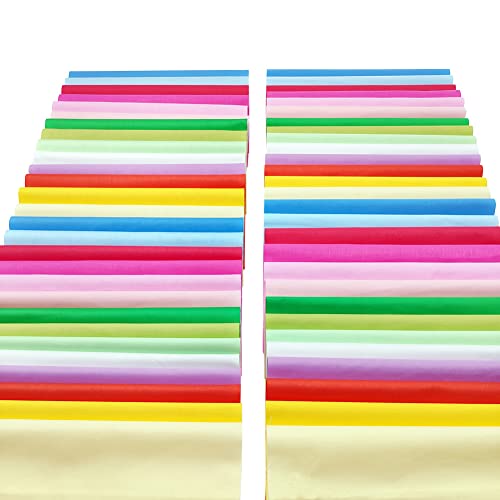 56 Pcs 9.84"x9.84" Multicolor Cotton Fabric Bundle Squares for Quilting Sewing Patchwork Scraps DIY Crafting.