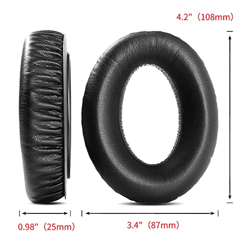 TaiZiChangQin Ear Pads Ear Cushions Earpads Replacement Compatible with Sennheiser HD545 HD565 HD580 HD650 HD660S HD535 HD265 HD525 HD58X HD6XX Headphone