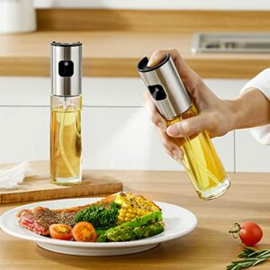 ZENG Oil Sprayer for Cooking, Glass Oil Sprayer for Cooking, Olive Oil Spray Mister, Olive Oil Spray for Salad, BBQ, Kitchen Baking