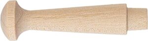 uniqantiq hardware supply birch mini shaker pegs | 1-3/4" x 7/16" | pack of 20 | wood pegs for hanging | coat rack pegs | ua-68-bwsp