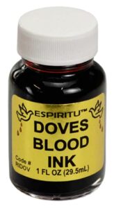 1 pc doves blood ink 1 fl. oz. tinta de sangre de paloma