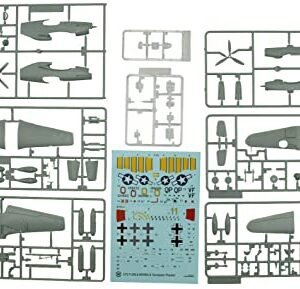 Premium Hobbies P-51B & Bf109 G-6 "European Theater" 1:72 Plastic Model Airplane Kit Twin Pack 138V