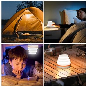 AVEVA LED Night Light,3000ma Rechargeable USB Night Light,3 Lighting Modes,Foldable Night Light for Kids,Kids Night Light for Dark Spaces, Bedroom, Bathroom, Kitchen, Hallway, Garage