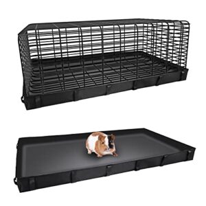midwest guinea pig cage liner guinea pig cage tarp bottom for rabbits,chinchillas,ferrets and other small animals pet