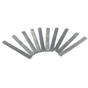 canton aquatics anchor lead plant holder flexible weight - easy to manipulate - used for submerge plants in aquariums or ponds - 10 piece lead strips - grey