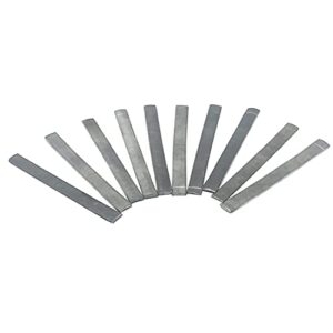 CANTON AQUATICS Anchor Lead Plant Holder Flexible Weight - Easy to Manipulate - Used for Submerge Plants in Aquariums or Ponds - 10 Piece Lead Strips - Grey