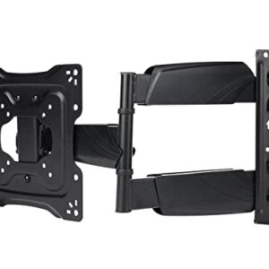 Monoprice Low Profile Full-Motion Articulating TV Wall Mount Bracket for TVs 23in to 42in, for Samsung, Vizio, Sharp, LG, TCL, Max Weight 77 lbs., VESA 200x200 - Commercial Series