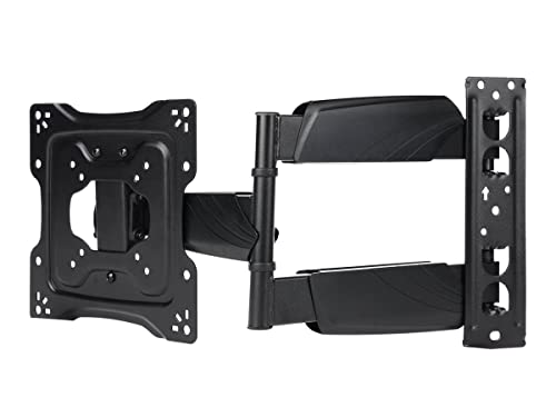 Monoprice Low Profile Full-Motion Articulating TV Wall Mount Bracket for TVs 23in to 42in, for Samsung, Vizio, Sharp, LG, TCL, Max Weight 77 lbs., VESA 200x200 - Commercial Series