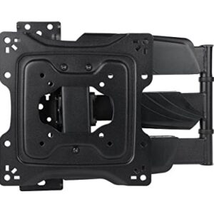 Monoprice Low Profile Full-Motion Articulating TV Wall Mount Bracket for TVs 23in to 42in, for Samsung, Vizio, Sharp, LG, TCL, Max Weight 77 lbs., VESA 200x200 - Commercial Series