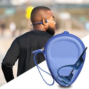 Aproca Hard StorageTravel Case, for AfterShokz Aeropex/Shokz OpenRun Pro/Trekz Air Open-Ear Bluetooth Bone Conduction Headphones AS800