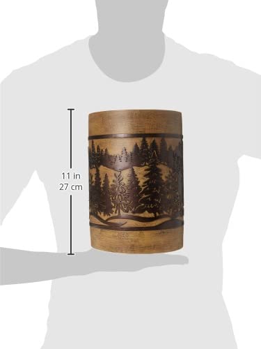 SKL Home Yellowstone Mountain Top Wastebasket