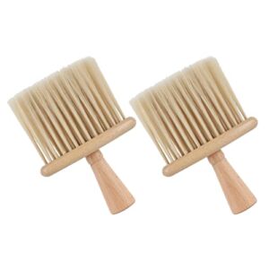 sewroro auto interior dust brush soft car detail brushes mini duster for car air vent 2pcs for car dashboard air conditioner vents slit brush