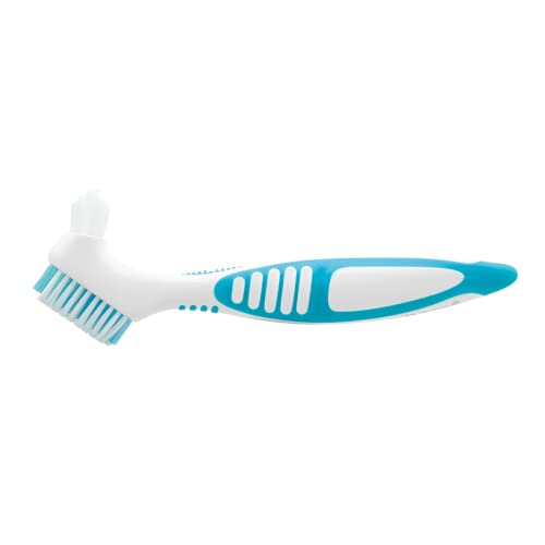 Paro Clinic Denture Brush Hard and Soft bristles Combo Perfect Grip Swiss Made. Cleans Your dentures, retainers and Night Guards!