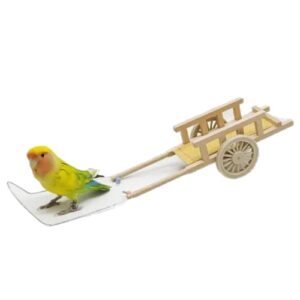 yanqin parrot toy bird intelligence skill training slide toy parrot educational toys for conures parakeets cockatiels