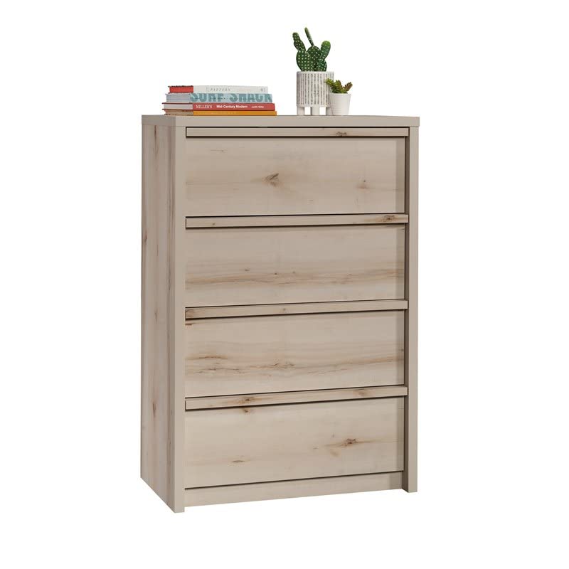 Sauder Harvey Park 4-Drawer Chest in Pacific Maple, Pacific Maple Finish