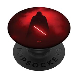 Star Wars Darth Vader Red Lightsaber Shadow PopSockets Standard PopGrip