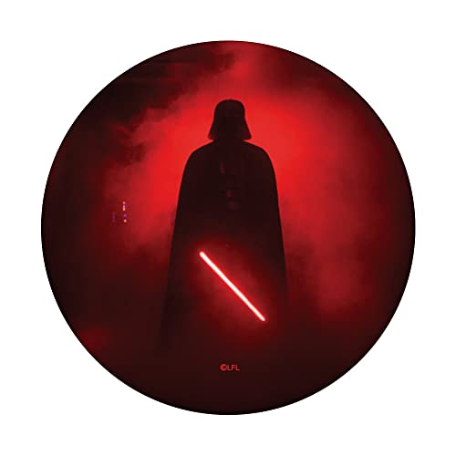 Star Wars Darth Vader Red Lightsaber Shadow PopSockets Standard PopGrip