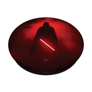 Star Wars Darth Vader Red Lightsaber Shadow PopSockets Standard PopGrip