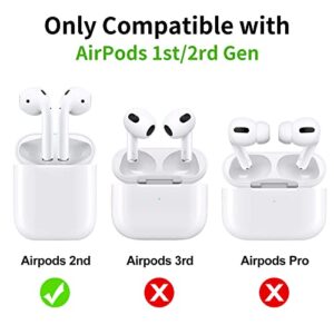 CHEERINGARY for AirPod Case Cover for AirPod 2nd Case, AirPod 1st Case Full-Body Protective Shell Unique 3D Cute Funny Camera Design Hard Cases Support Wireless Charging for Women Girls Kids Yellow