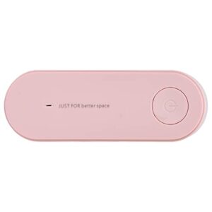 diydeg air purifiers, silent operation small air purifier plug and play automatic work for kitchen for shower room pink-u.s. regulations