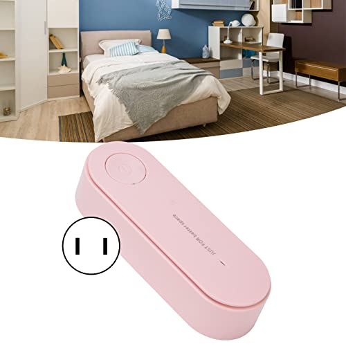 Diydeg Air Purifiers, Silent Operation Small Air Purifier Plug and Play Automatic Work for Kitchen for Shower Room Pink-U.S. regulations